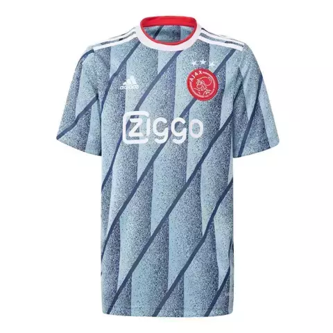 Camisa Ajax Away 20/21 Azul Claro - Promocional