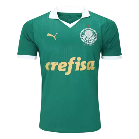 Camisa Verdão Home 24/25 Torcedor Masculina - Verde, a cor do Verdão - Mostre sua paixão pelo Verdão - Torcedor fiel com a Camisa Verdão Home - Design exclusivo para os torcedores do Verdão - Camisa oficial do time de futebol - Compre agora a Camisa Verdã