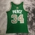 Camiseta retrô do Boston Celtics, modelo 07/08, verde e marrom, Produto exclusivo Mitchell & Ness, Perfeita para os fãs de basquete e do Celtics, Tecido de alta qualidade e durabilidade, Design clássico e estiloso, Ideal para compor looks esportivos e cas