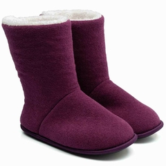 Pantufa Feminina Bota Polar Bordo na internet