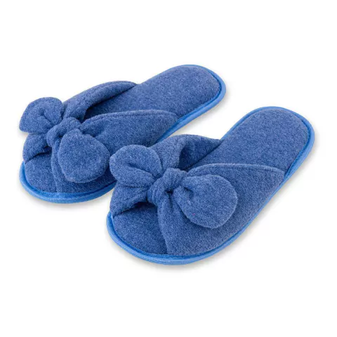 Pantufa de Laço Azul