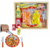 Kit Macarrão Brinquedo Comidinha Educativo Montessori Madeir