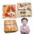 Quebra Cabeça Cubos Animais - Kit com 8 cubos e bolsa