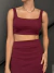 SAIA MIDI CHERRY RED - SHOP BÁRBARA TRAMONTIN