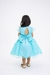 Imagem do Vestido Marie Jardim Encantado Isis Luxinho Verde Tiffany (VESTMJMLXNHOVERDETFFNY)