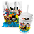 5 Kits Com Sacola Copo E Baldinho Super Herois