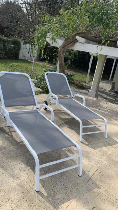 Combo x2 Reposeras Garden Full (color a elección) - Ivosol Reposeras