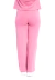 Calça Wide Leg Com Bolso Frontal Moletinho Feminino Rosa na internet