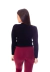 Blusa Tricô Decote V Manga Longa Feminino Preto na internet