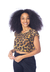 Cropped Muscle Tee Feminino Onça