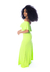 Vestido Longo Ciganinha Verde Lima - comprar online
