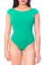 Body Manga Curta Decote Costas Com Bojo Verde Militar - Moda Vício