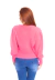 Blusa Tricô Manga Longa Princesa Feminino Pink na internet
