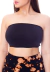 Cropped Faixa Feminino Preto - Moda Vício