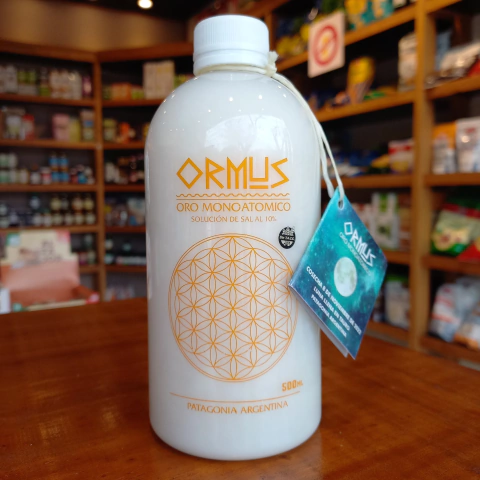 Ormus oro monoatomico Patagonia Argentina 500ml Sin TACC