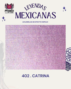 Imagen de "Leyendas Mexicanas" / 12 Acuarelas efecto espejo.