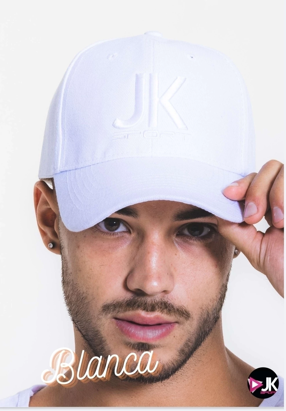 GORRA LISA BLANCA