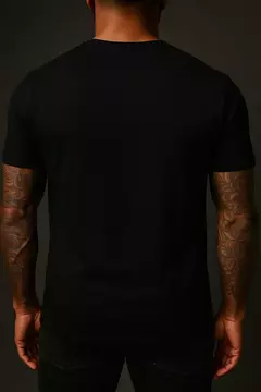 Camiseta Masculina Preta Crista Nunca Foi Sorte Sempre Foi Deus Estampa Gospel Frase Evangelica na internet
