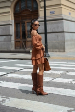 VESTIDO OMBRO A OMBRO GAIA na internet