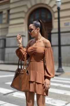 VESTIDO OMBRO A OMBRO GAIA - Poema Hit