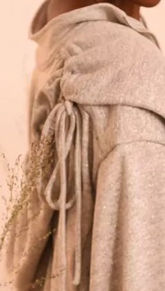 JAQUETA TRICOT LUREX - PRATA - Poema Hit