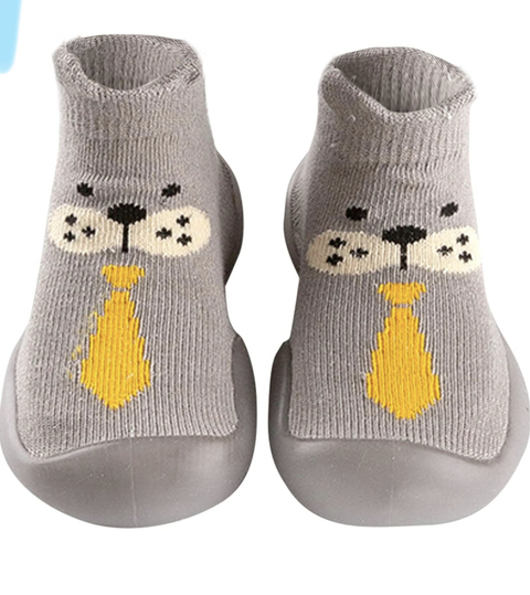 Zapatillas suela flexible Oso corbata- envio 12/5