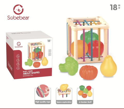 Juego de encastre frutas - comprar online