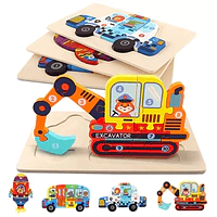 Rompecabezas de madera - comprar online