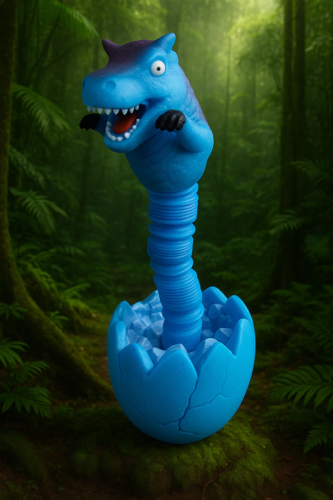 Dino huevo estirables