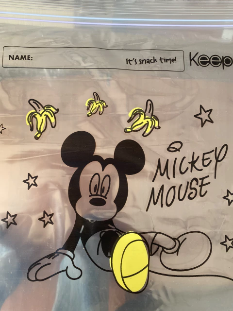 Bolsas tipo ziploc MICKEY - comprar online