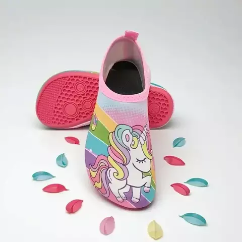 Zapas de agua Dino Unicornio arco iris - comprar online