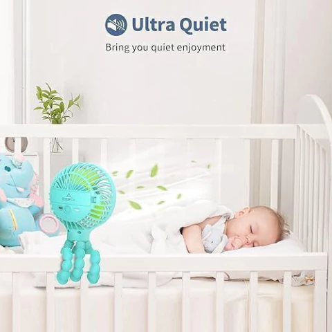 Ventilador portátil carga usb - - comprar online