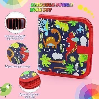 Libro con hojas Borrable CON FIBRAS