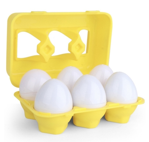 Huevos encastrables caja x 6