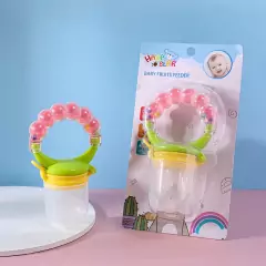 Chupetes de frutas/ verduras con sonajero - Tiendabebe_arg