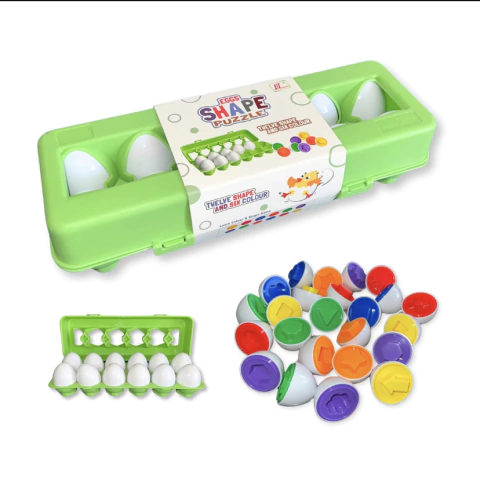 Huevos encastrables x 12 unidades-