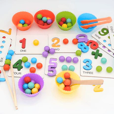 Juego de conteo- colores