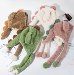 Gorros termicos Dino - levanta orejas - tienda online