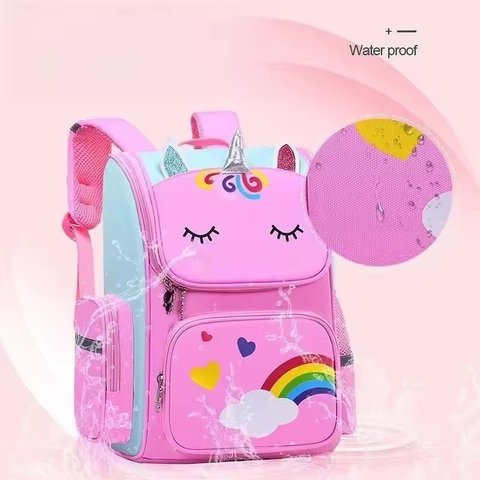 Mochila Unicornio Rosa - verde agua - comprar online