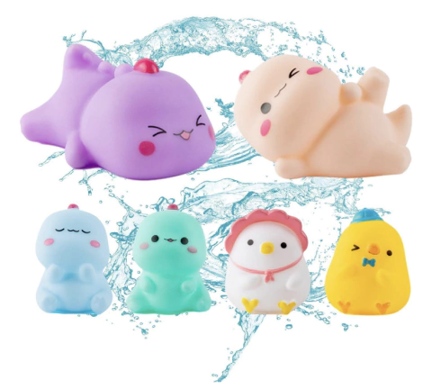 Juguetes para el agua x 6