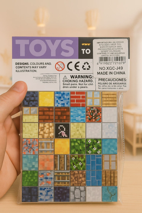 Bloques magneticos . Bolsa 48 piezas - comprar online