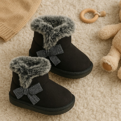 Botas de gamuza -piel MOÑO NEGRO- envio 12/5 - comprar online