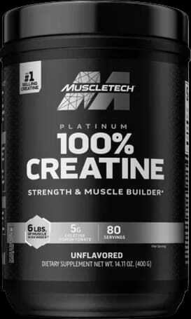 Creatina 100 % Essential 400 Gs (80 Servicios) MUSCLETECH