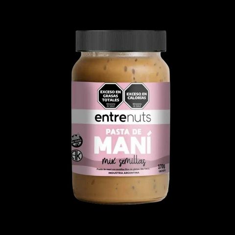 PASTA DE MANÍ MIX SEMILLAS ENTRE NUTS - comprar online