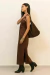 Vestido Midi Alça Com Bojo Gaelec - ESPAÇO LZ 