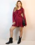 Vestido Curto Babados Boho Evva