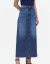 Saia Longa Jeans com Fenda Traseira - comprar online
