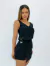 Short Saia Crepe Fivela Lateral