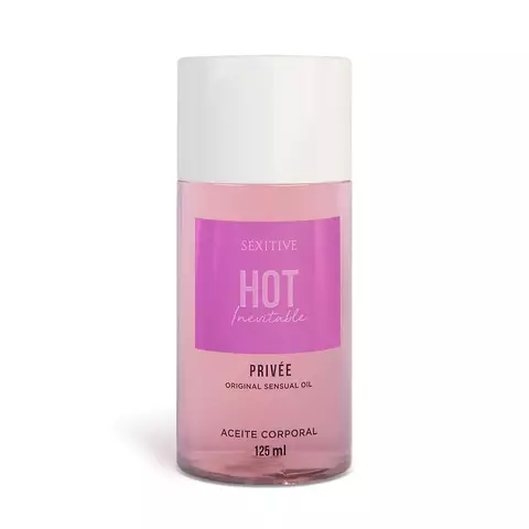 Aceite Corporal Para Masajes Sensual Erótico Sexitive Hot Inevitable Privée