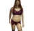 Conjunto Lenceria de Encaje 3 Piezas Corpiño Tanga Portaliga Plus Size - Taboo - Sex Shop